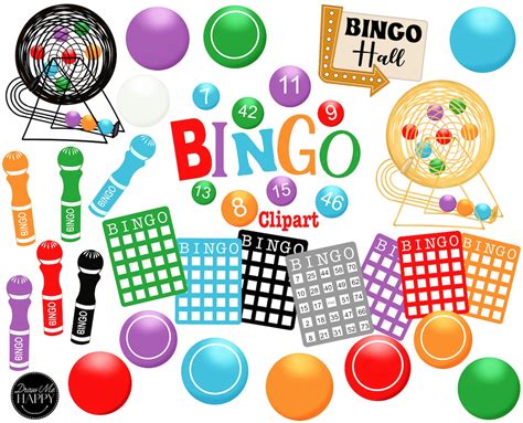 bingo clipart|Bingo Clip Art royalty.